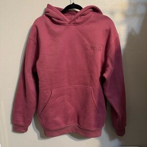 NEW comfrt Minimalist Hoodie XS Berry pink